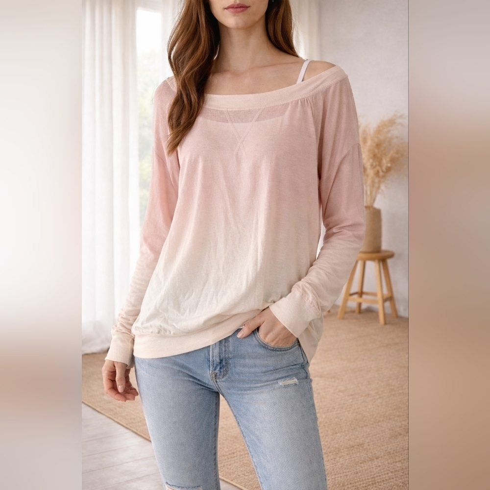 NWOT Young Fabulous & Broke Ombre Top Sz M